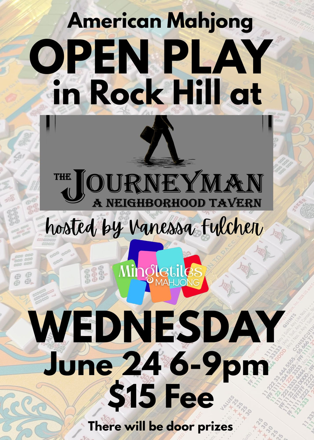 OPEN PLAY at the Journeyman in Rock Hill, SC