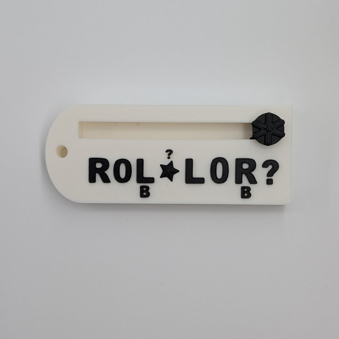 The ROLLOR™: A Mahjong Charleston Tracker (White and Black)