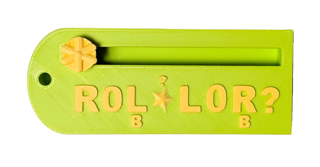 The ROLLOR: A Charleston Tracker (Bright Green and Sunflower Yellow)