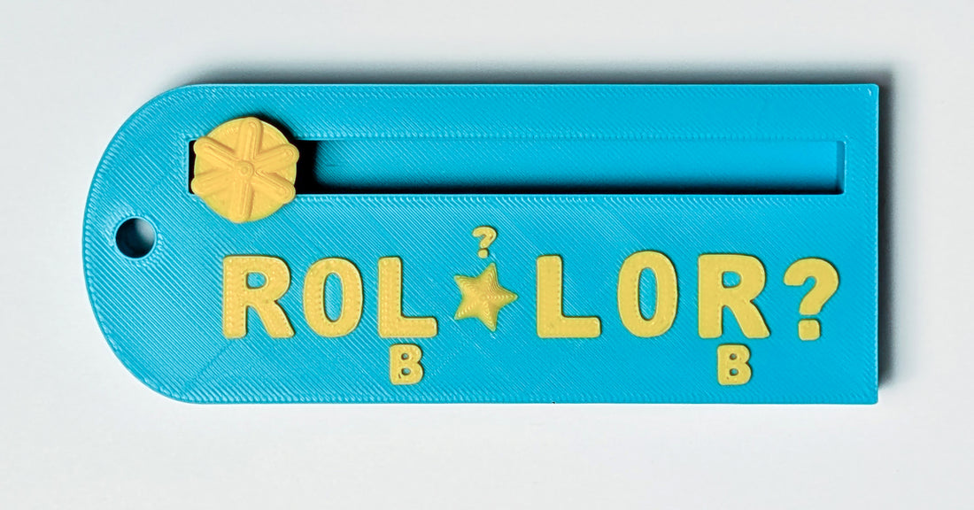 The ROLLOR: A Charleston Tracker (Turquoise and Banana Yellow)