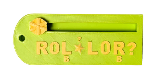 The ROLLOR: A Charleston Tracker (Bright Green and Sunflower Yellow)