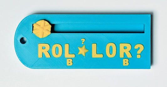 The ROLLOR: A Charleston Tracker (Turquoise and Banana Yellow)