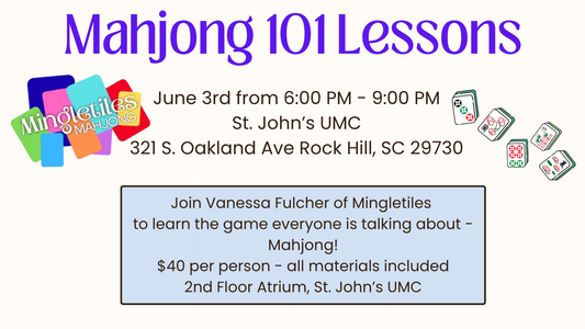 Mahjong 101 - June 3rd 2026