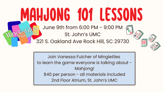 Mahjong 101 - June 9th 2026